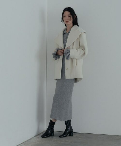 GALLEST / ギャレスト その他アウター | ビッグカラーダブルフェイスコート | 詳細2