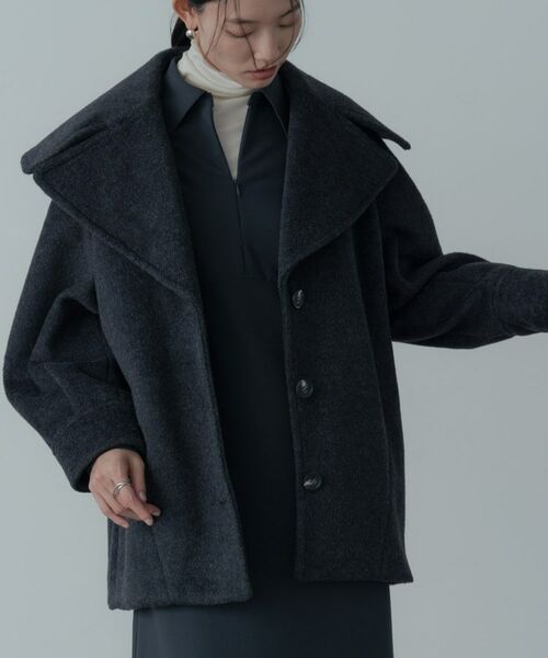 GALLEST / ギャレスト その他アウター | ビッグカラーダブルフェイスコート | 詳細20