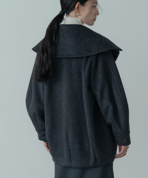 GALLEST / ギャレスト その他アウター | ビッグカラーダブルフェイスコート | 詳細21