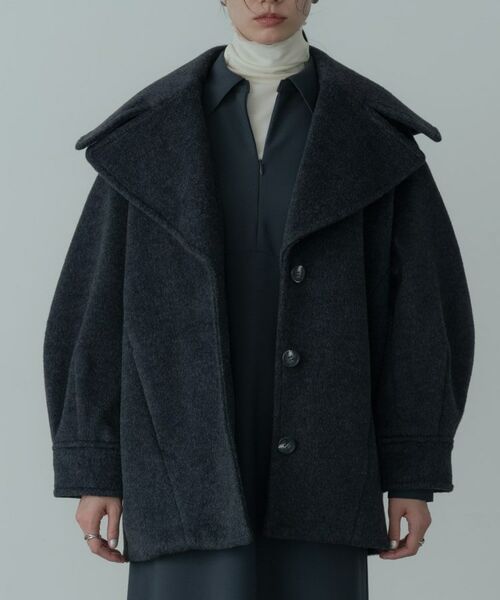 GALLEST / ギャレスト その他アウター | ビッグカラーダブルフェイスコート | 詳細22