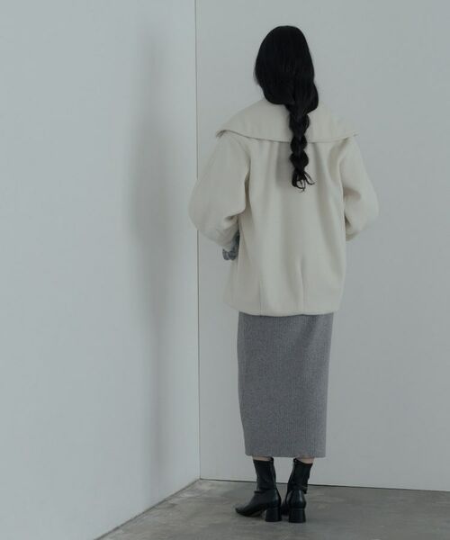 GALLEST / ギャレスト その他アウター | ビッグカラーダブルフェイスコート | 詳細3