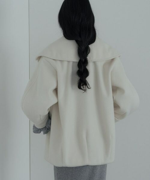 GALLEST / ギャレスト その他アウター | ビッグカラーダブルフェイスコート | 詳細4