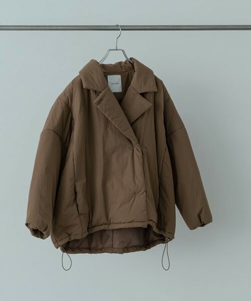 GALLEST/ギャレスト パディングフォルムコート ブラウン(043) 38(M) GALLEST/ギャレスト パディングフォルムコート ブラウン(043) 38(M)