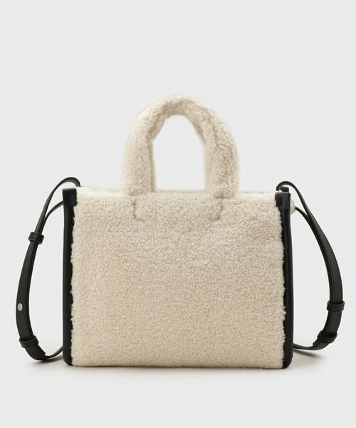 GALLEST / ギャレスト トートバッグ | 【LACOSTE】ヘリテージシーズナル フェイクファーミニトートバッグ | 詳細4