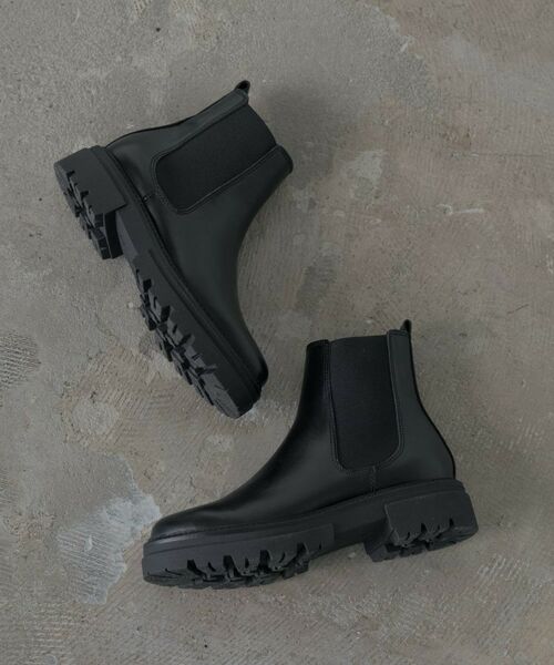 GALLEST/ギャレスト 【ENESS】チェルシーブーツ ブラック(019) 40(24.0cm) GALLEST/ギャレスト 【ENESS】チェルシーブーツ ブラック(019) 40(24.0cm)