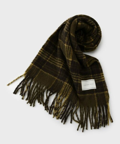 GALLEST / ギャレスト マフラー・ショール・スヌード・ストール | 【CONTROL FREAK】シャギーチェックマフラー | 詳細5