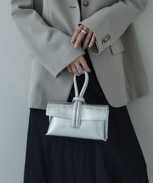 GALLEST / ギャレスト ハンドバッグ | 【MILLELA FIRENZE】ループハンドルバッグ(シルバー(006))