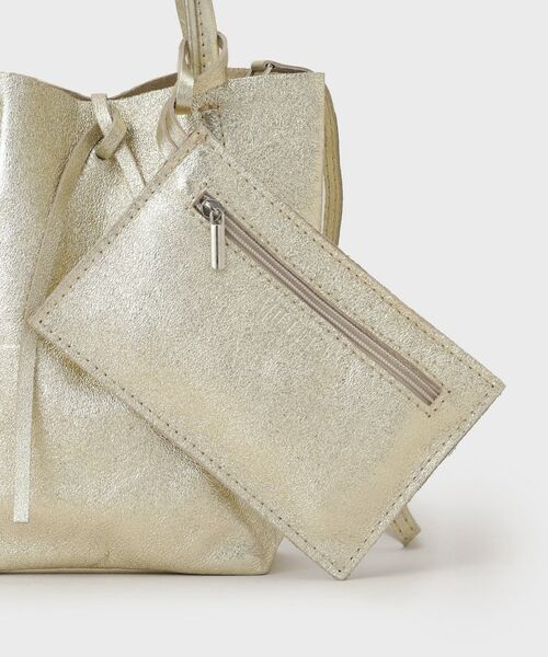 GALLEST / ギャレスト トートバッグ | 【MILLELA FIRENZE】メタリックミニトートバッグ | 詳細16
