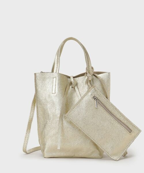 GALLEST / ギャレスト トートバッグ | 【MILLELA FIRENZE】メタリックミニトートバッグ | 詳細6