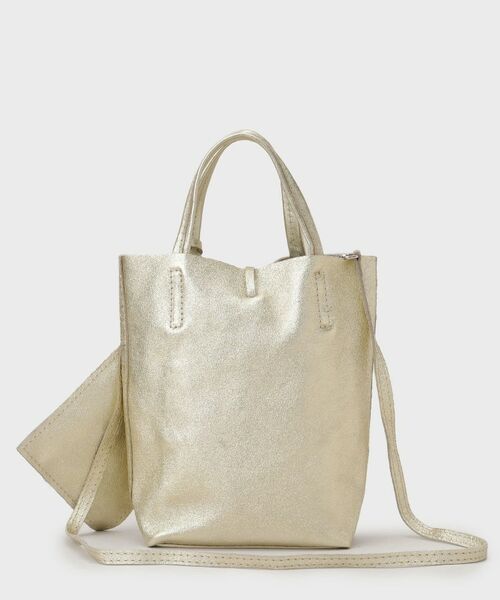 GALLEST / ギャレスト トートバッグ | 【MILLELA FIRENZE】メタリックミニトートバッグ | 詳細8