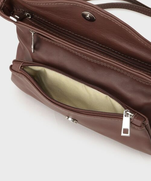 GALLEST / ギャレスト ショルダーバッグ | 【MILLELA FIRENZE】ソフトレザーショルダーバッグ | 詳細11