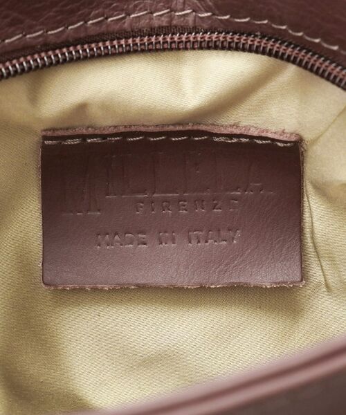 GALLEST / ギャレスト ショルダーバッグ | 【MILLELA FIRENZE】ソフトレザーショルダーバッグ | 詳細12