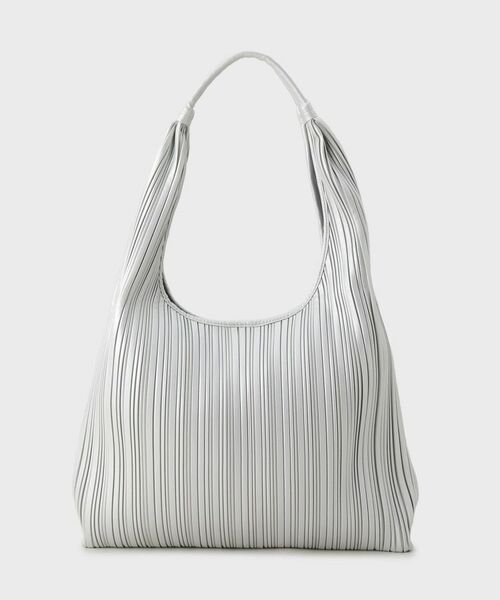 GALLEST / ギャレスト トートバッグ | ワンハンドルプリーツバッグ(シルバー(006))