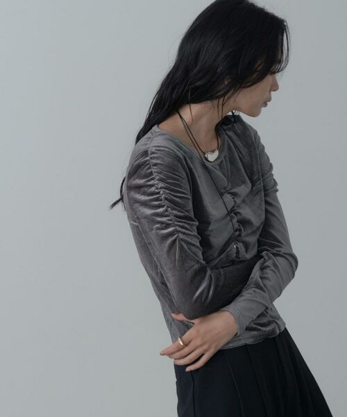 GALLEST / ギャレスト カットソー | 【一部店舗限定】シアーベロアシャーリングカットソー | 詳細11