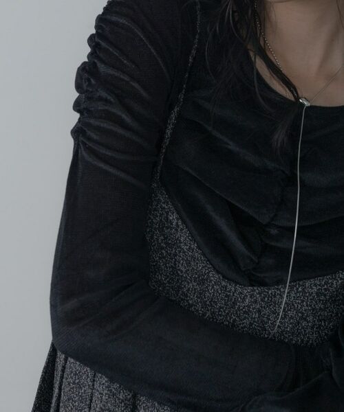 GALLEST / ギャレスト カットソー | 【一部店舗限定】シアーベロアシャーリングカットソー | 詳細6