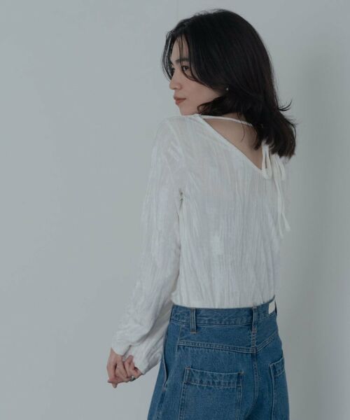 GALLEST / ギャレスト カットソー | 【一部店舗限定】クラッシュベロア2Wayカットソー | 詳細14