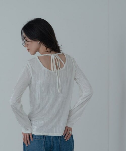 GALLEST / ギャレスト カットソー | 【一部店舗限定】クラッシュベロア2Wayカットソー | 詳細18