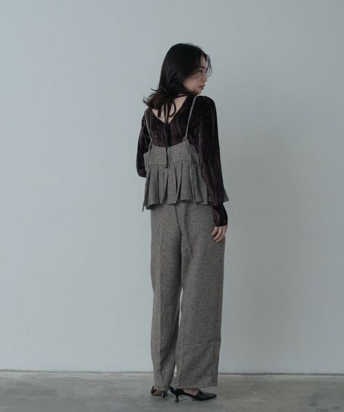 GALLEST / ギャレスト カットソー | 【一部店舗限定】クラッシュベロア2Wayカットソー | 詳細2