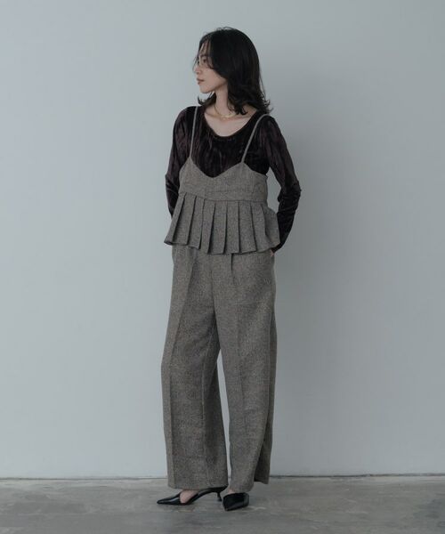 GALLEST / ギャレスト カットソー | 【一部店舗限定】クラッシュベロア2Wayカットソー | 詳細4