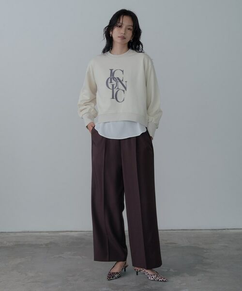 GALLEST / ギャレスト スウェット | ラウンドヘムロゴスウェット | 詳細1