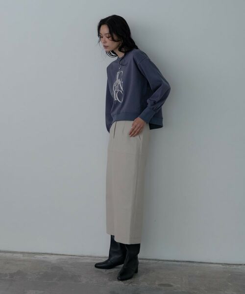 GALLEST / ギャレスト スウェット | ラウンドヘムロゴスウェット | 詳細10
