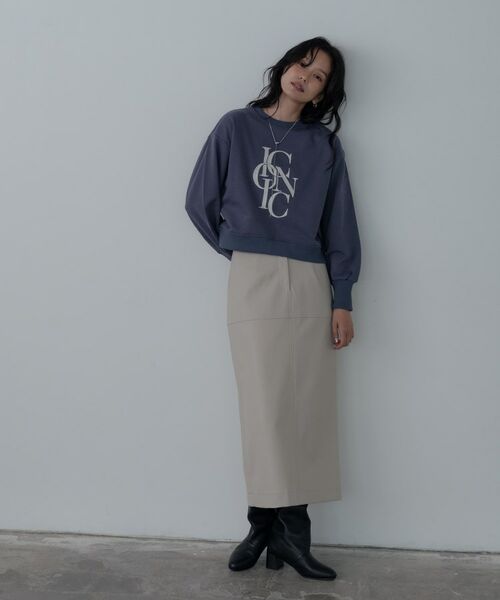 GALLEST / ギャレスト スウェット | ラウンドヘムロゴスウェット | 詳細11