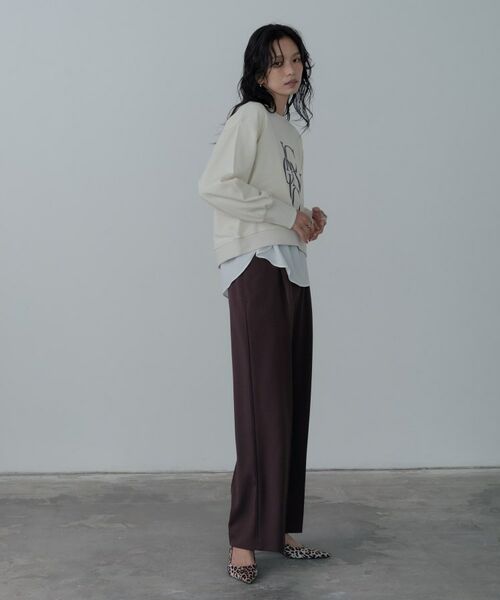 GALLEST / ギャレスト スウェット | ラウンドヘムロゴスウェット | 詳細3