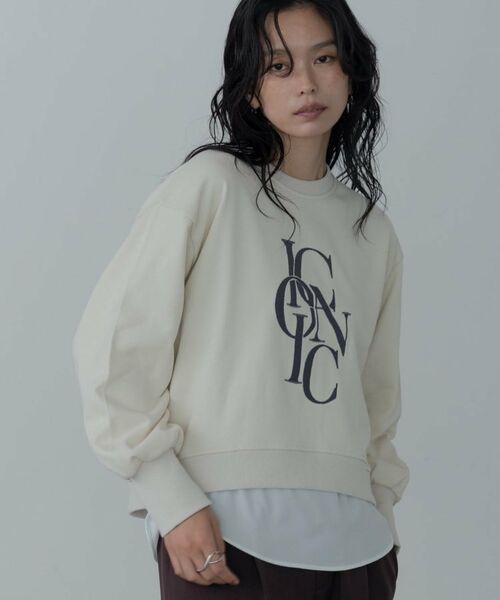 GALLEST / ギャレスト スウェット | ラウンドヘムロゴスウェット | 詳細5