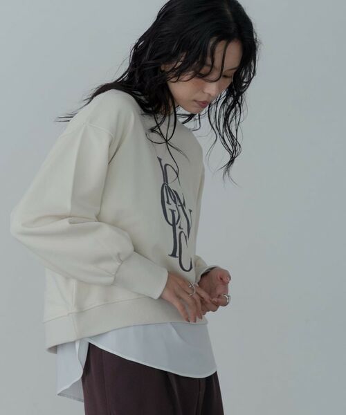 GALLEST / ギャレスト スウェット | ラウンドヘムロゴスウェット | 詳細6