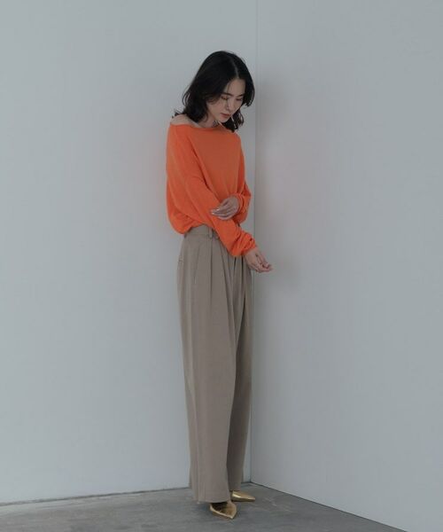 GALLEST / ギャレスト ニット・セーター | 2Wayドレープスリットニット | 詳細10