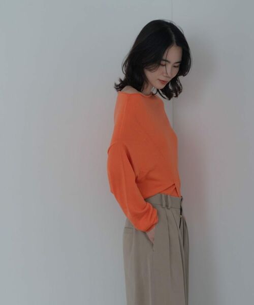 GALLEST / ギャレスト ニット・セーター | 2Wayドレープスリットニット | 詳細12