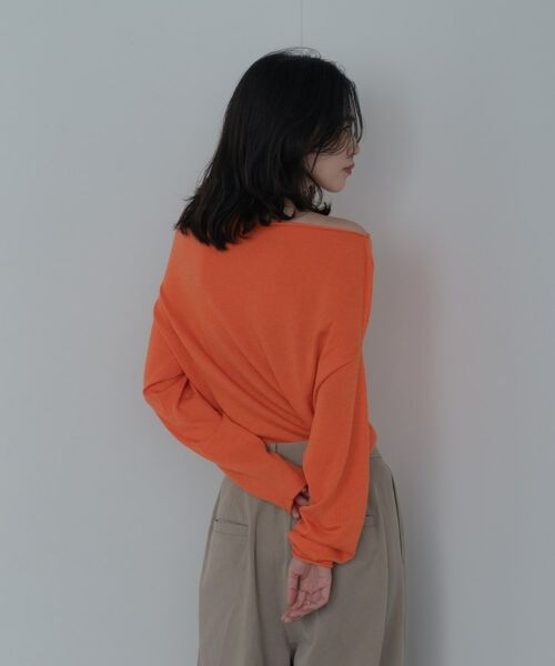 GALLEST / ギャレスト ニット・セーター | 2Wayドレープスリットニット | 詳細13