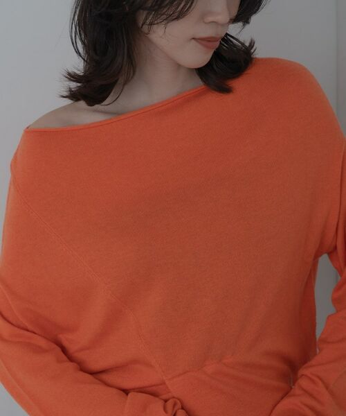 GALLEST / ギャレスト ニット・セーター | 2Wayドレープスリットニット | 詳細15