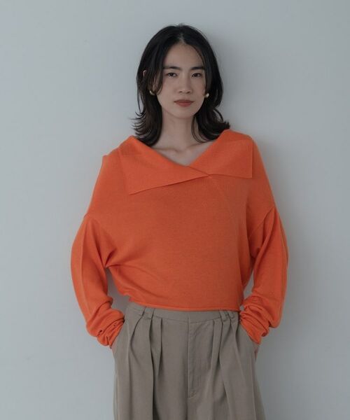 GALLEST / ギャレスト ニット・セーター | 2Wayドレープスリットニット | 詳細16