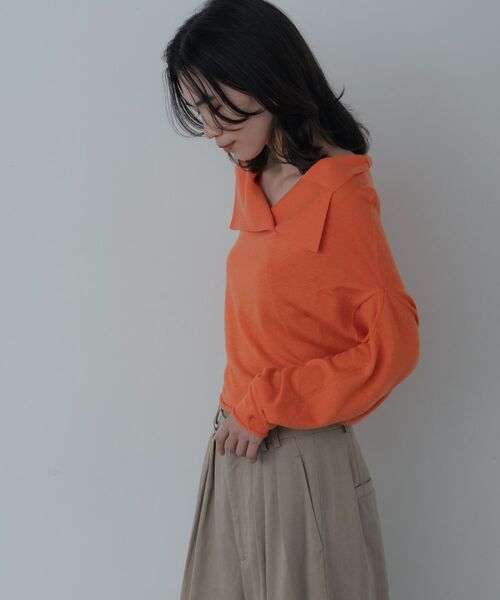 GALLEST / ギャレスト ニット・セーター | 2Wayドレープスリットニット | 詳細18