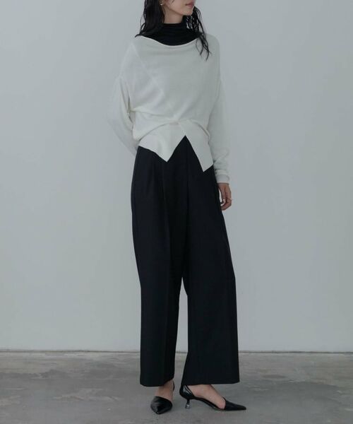 GALLEST / ギャレスト ニット・セーター | 2Wayドレープスリットニット | 詳細22