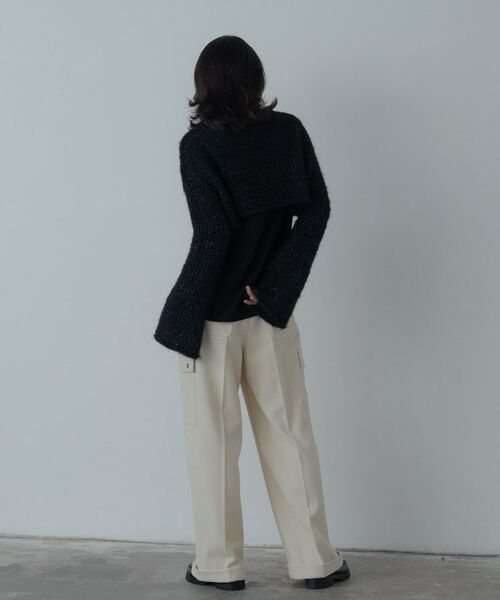 GALLEST / ギャレスト ニット・セーター | クロップドメッシュニット | 詳細10