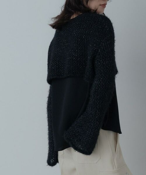 GALLEST / ギャレスト ニット・セーター | クロップドメッシュニット | 詳細13