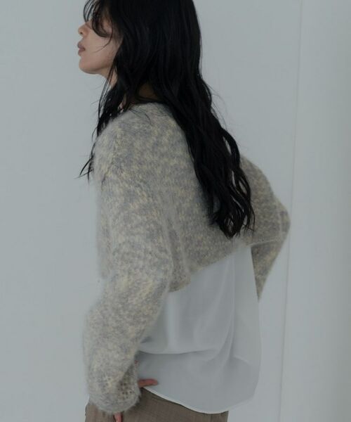 GALLEST / ギャレスト ニット・セーター | クロップドメッシュニット | 詳細5