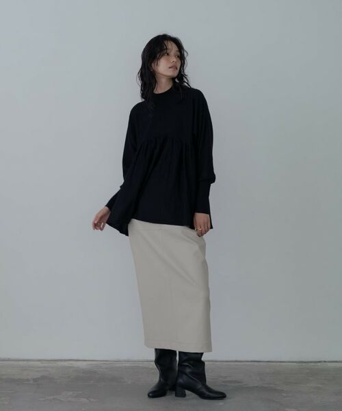 GALLEST / ギャレスト ニット・セーター | ペプラムハイネックニット | 詳細10