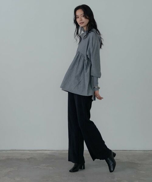 GALLEST / ギャレスト ニット・セーター | ペプラムハイネックニット | 詳細24