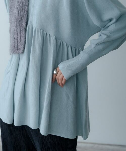 GALLEST / ギャレスト ニット・セーター | ペプラムハイネックニット | 詳細8