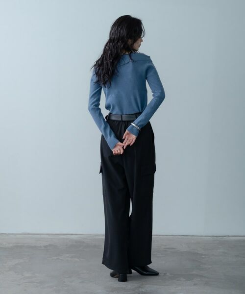 GALLEST / ギャレスト ニット・セーター | アシメオフショルニット | 詳細12