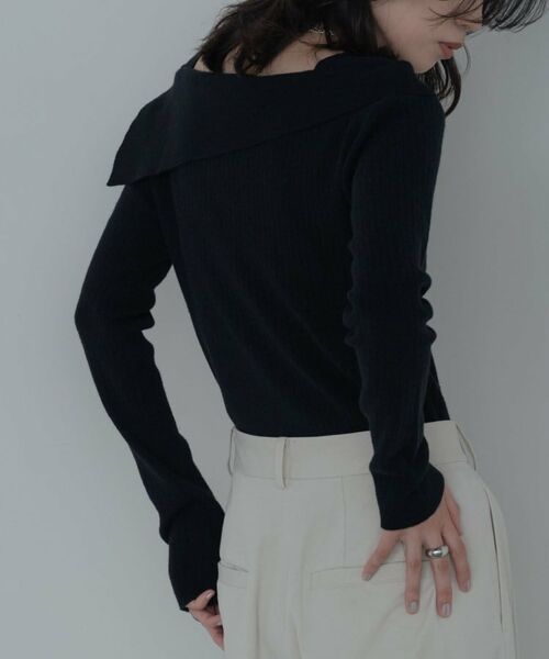 GALLEST / ギャレスト ニット・セーター | アシメオフショルニット | 詳細17