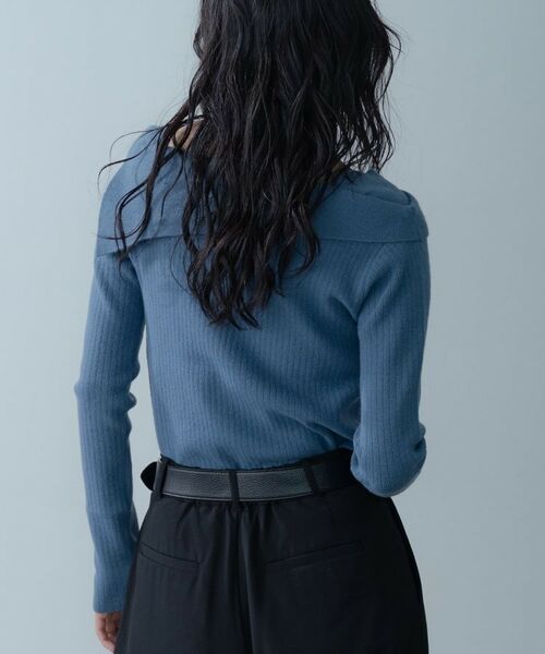 GALLEST / ギャレスト ニット・セーター | アシメオフショルニット | 詳細6