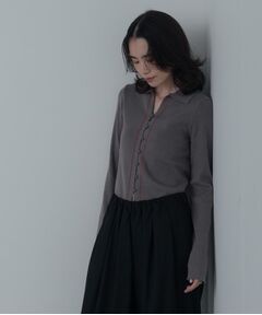 GALLEST / ギャレスト ニット・セーター | 【一部店舗限定】ポロ衿リブニット