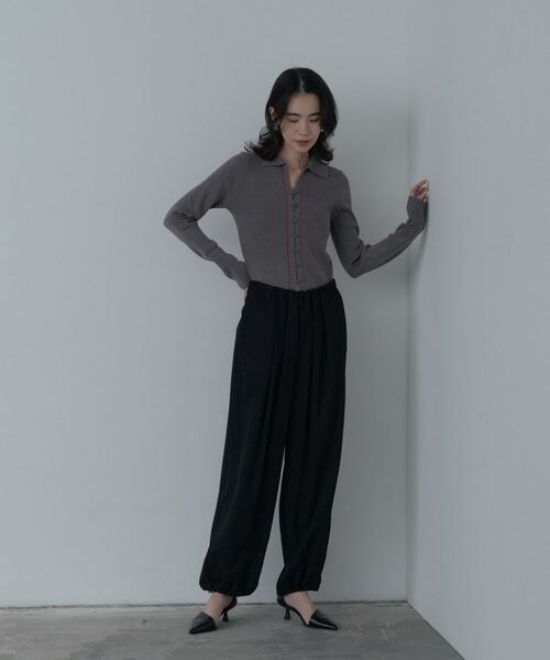 GALLEST / ギャレスト ニット・セーター | 【一部店舗限定】ポロ衿リブニット | 詳細2