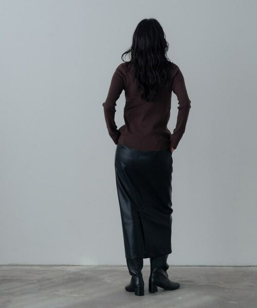 GALLEST / ギャレスト ニット・セーター | 【一部店舗限定】ポロ衿リブニット | 詳細20