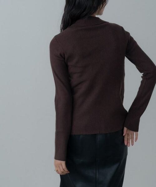 GALLEST / ギャレスト ニット・セーター | 【一部店舗限定】ポロ衿リブニット | 詳細23