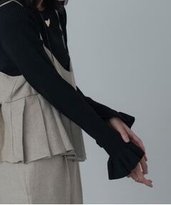 GALLEST / ギャレスト ニット・セーター | 【一部店舗限定】フリルスポンディッシュニット